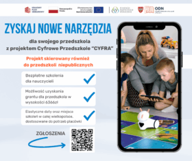 „Cyfrowe Przedszkole – CYFRA”