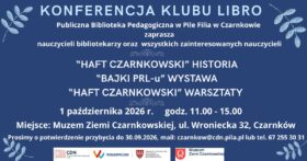 Zaproszenie na konferencję Klubu LIBRO